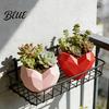 Unique Flower Pot Geometric Heart Shape Flowerpot Decorative for Indoor Fun Shaped Outdoor Creative Love Planter Home Garden Balcony Decoration