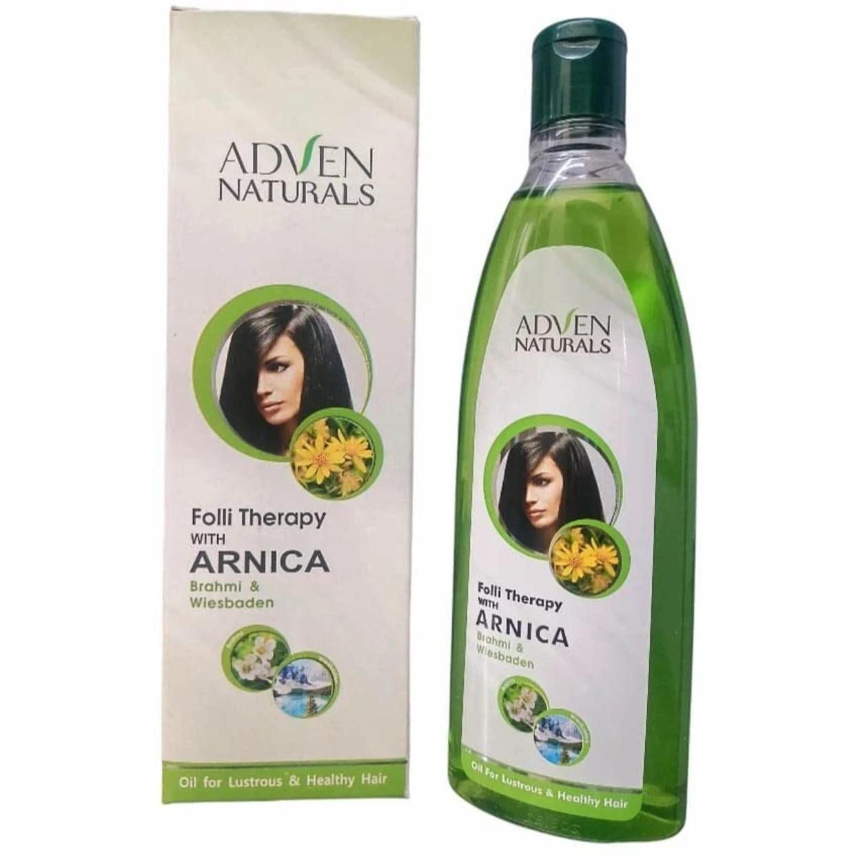 @ Adven Naturals Folli Therapy with Arnica Brahmi Hair Oil 100ml UK315 50%OFF