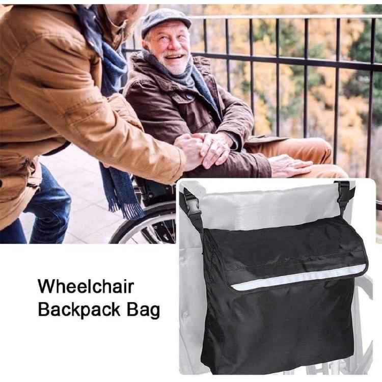 Essential Wheelchair Gear Bag Organize Accessory Efficiently With Cup Holder Wheelchair Bag for Back