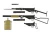 Tomytec Little Armory STUDY1942 LA104 Sten Mk2 Type Plastic Model 330004