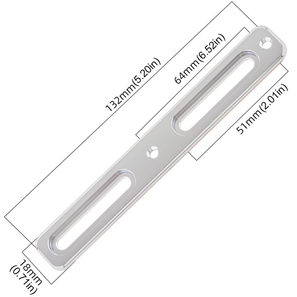 Cycling Bottle Holder Adapter Aluminum Alloy Bottle Cage Hole Position Adjuster Multifunctional Lightweight Cycling Accessories