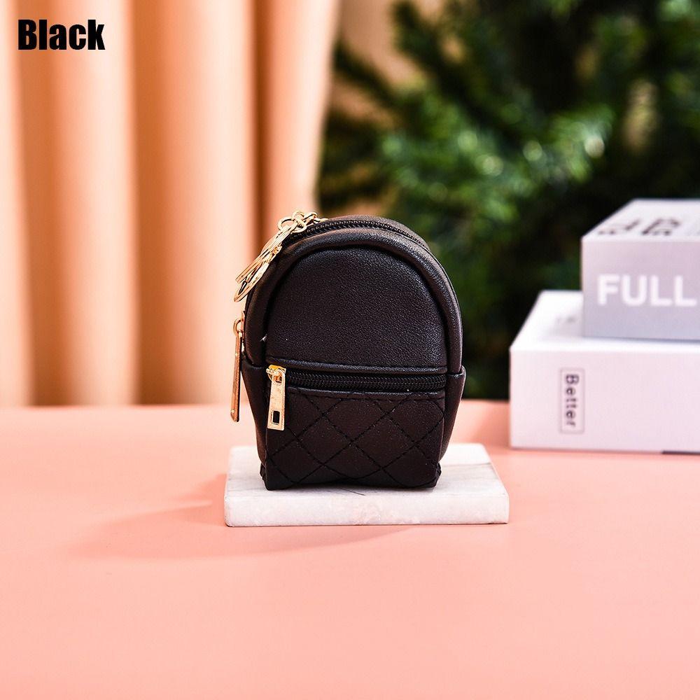 Zipper Coin Purse Portable Hanging Pendant Mini Backpcak Mini Bag Key Wallet Coin Wallet Women Girl Storage Pouch