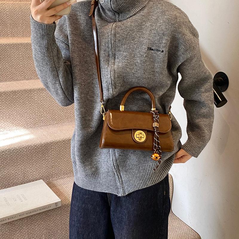 2025 New Year's Christmas Fashion Small Square Bag Women's Handbag Red Wedding Bag Shoulder Messenger Bag