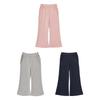 Youyou Girls' Slim-Fit Knit Flare Pants