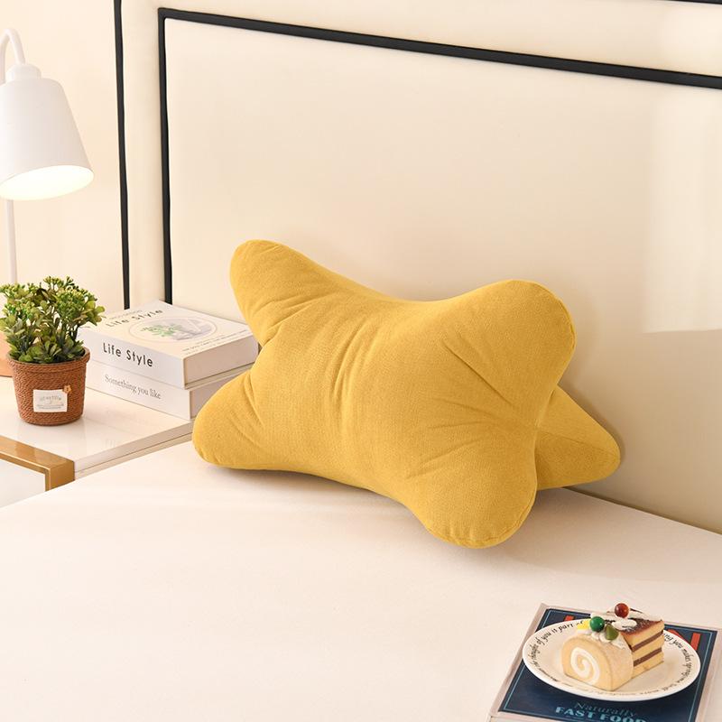 Bone Shape Pillow Cervical Lumbar Support Office Chair Bed Wedge Pillow & Leg Rest for Health Comfort Gift