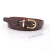 Leather Vintage Belt Women Versatile Decorative Waistband Casual Strap Jeans