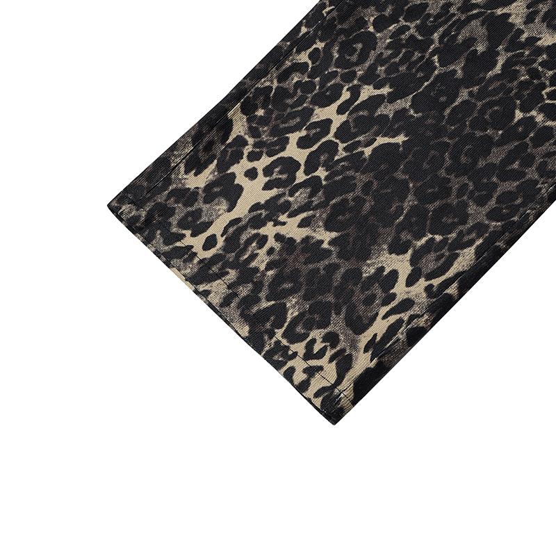 ZANZEA Women Casual Leopard Print Loose Sleeveless Straps Overalls Jumpsuits