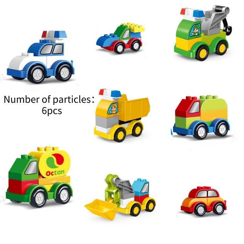 Brand Name Compatible With Lego Large Particle Creative Engineering Car Diy Building Block Toy Gift For Kids