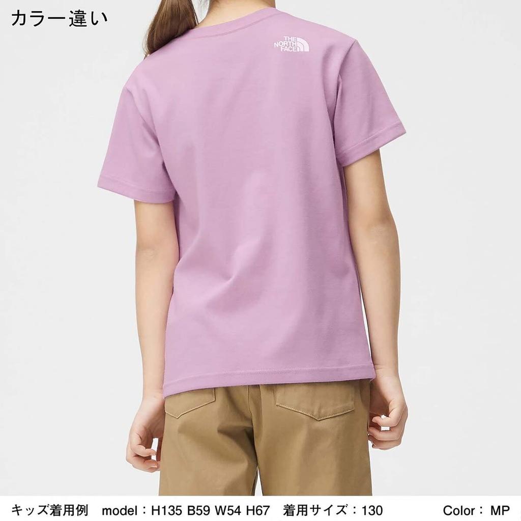 The North Face Short Sleeve Pocket Size NTJ32265 Tee, Kids', White, 120,