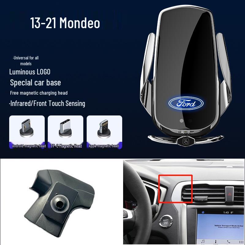Magnetic Wireless Fast Charging Phone Holder for Ford Focus/Mondeo/Fiesta
