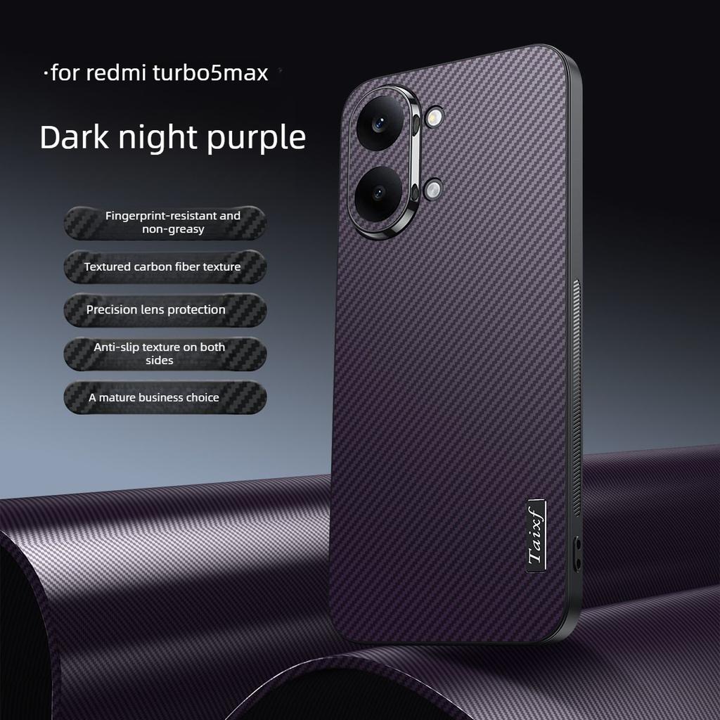 Geschäftliches Carbonfaser-Muster Hülle für Xiaomi POCO X8 Pro Max X8 F8 Ultra F8 Pro M8 Stoßfeste Linse Vollschutz Abdeckung