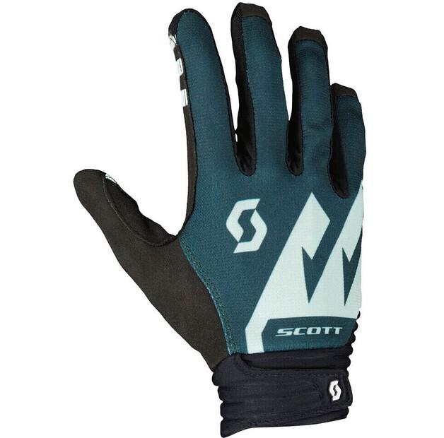 Scott DH Factory Long Bicycle Gloves (green)