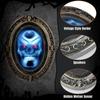 Motion Activated Haunted Mirror Creepy Haunted Mirror With Sounds Speaking Haunted Oval Mirror Horror Prop Spooky Indoor Party