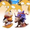 Charming Psyduck And Gengar Cute Anime Figures Pvc Collectible Display For Kids