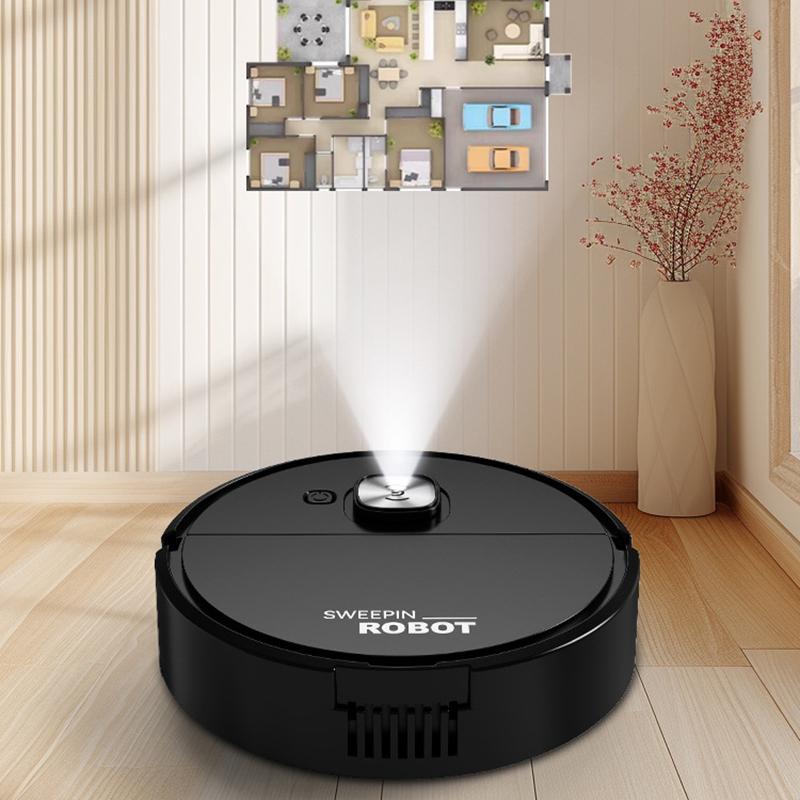 Mini Vacuum Cleaner 3-in-1 Robot Vacuum Cleaner Intelligent Sweeping Robot Household Dust Sweeping Mopping for Home Floor Carpet
