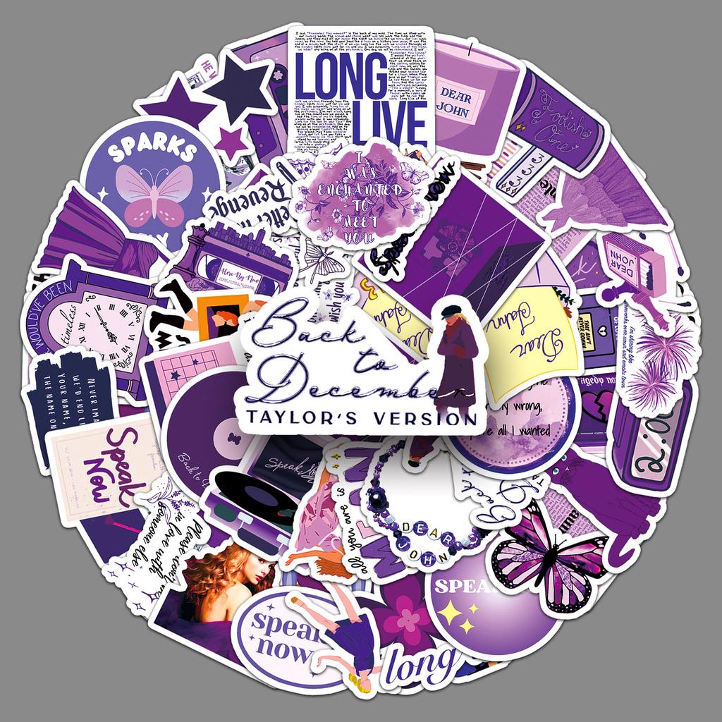 50 Taylor Albums Speak Now Personalized Creative DIY Suitcase Mobile Phone Case Computer Stickers