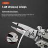 1 Piece Electrician Special Wire Stripping Tool For Winding Cutting Wire Multifunctional Wire Stripping Pliers