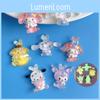 Cute Animal Resin Accessories For Diy Phone Cases And Hair Accessories Cream Gel Material