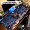Large Mouse PadSpy × Family Custom Name Text Personalized Desk Mat Non Slip Gaming Pad
