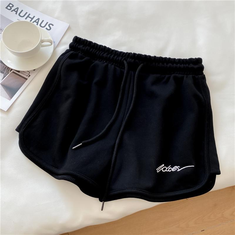 Sports Shorts Women 2024 Summer New Loose Wear Home Pajama Pants High Waist Casual Wide Leg Yoga Hot Pants Tide