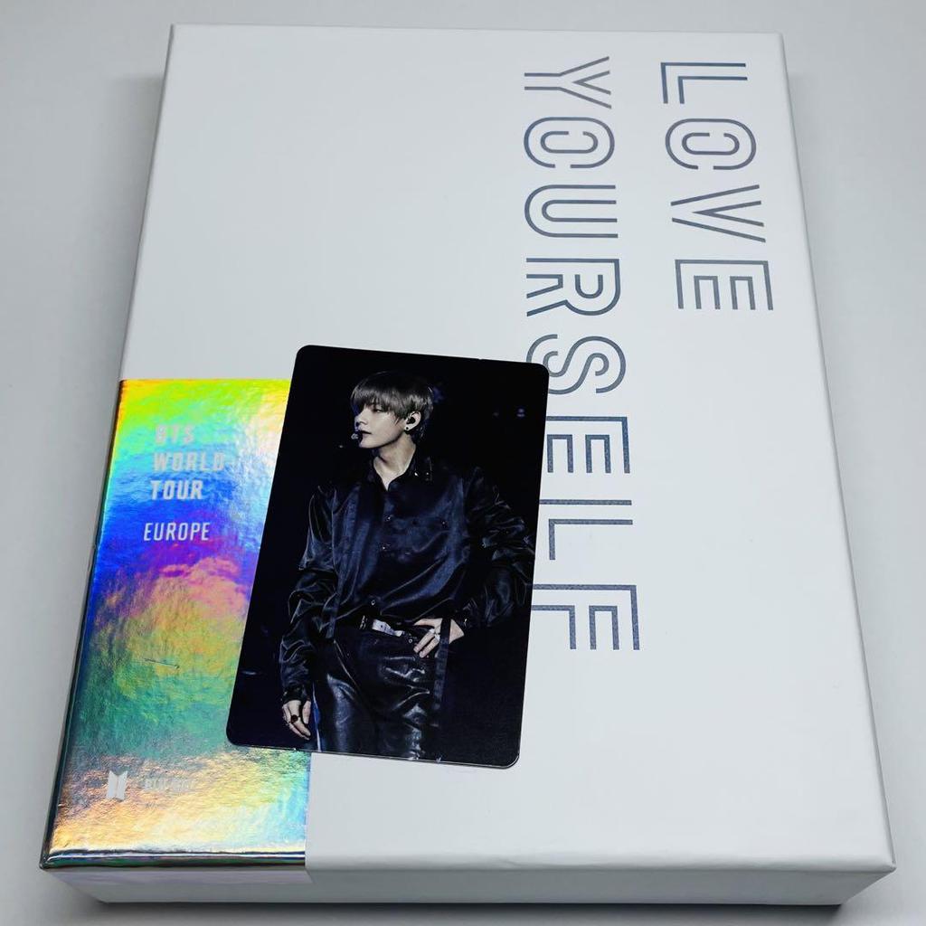 [USED] BTS Love Yourself Europe Blu-ray with Rare Trading Card