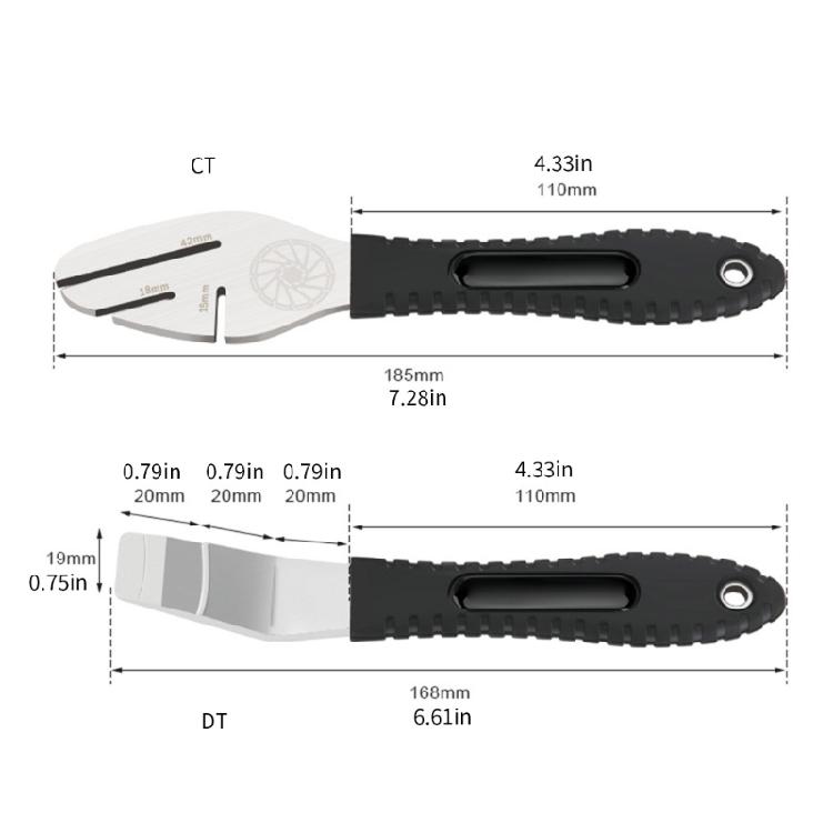 Ergonomic Disc Brake Rotor Truing Wrench Bicycles Disc Brake Piston Pushers Cycling Adjustment Repair Tool Enduring