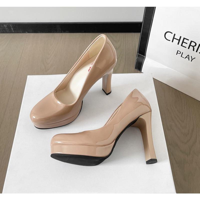 Dámské Boty na Vysokém Podpatku Dámská Móda Klasické Boty na Vysokém Podpatku Dámské Kancelářské Šedé Boty na Vysokém Podpatku Dámské Lodičky Svatební Boty 34-42