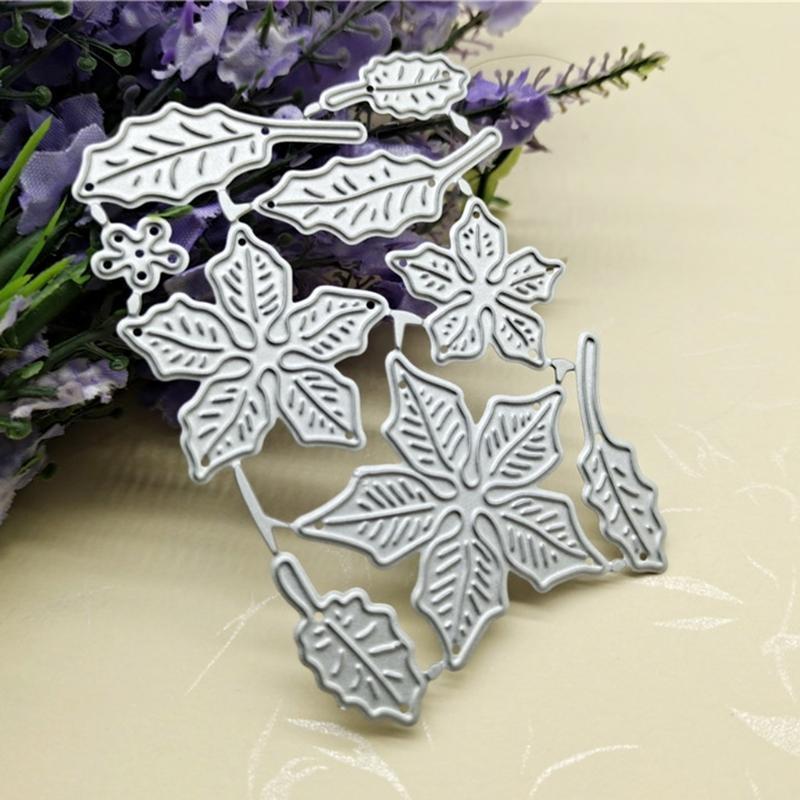 Tree Leaves Metal Cutting Dies Stencil DIY Scrapbook Album Paper Card Template China Mainland
