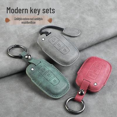 Sheepskin Key Case for Hyundai Elantra, Tucson, Ix25, Ix35, and More
