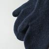 NOTHING WRITTEN Alpaca Knit Mittens (Navy)