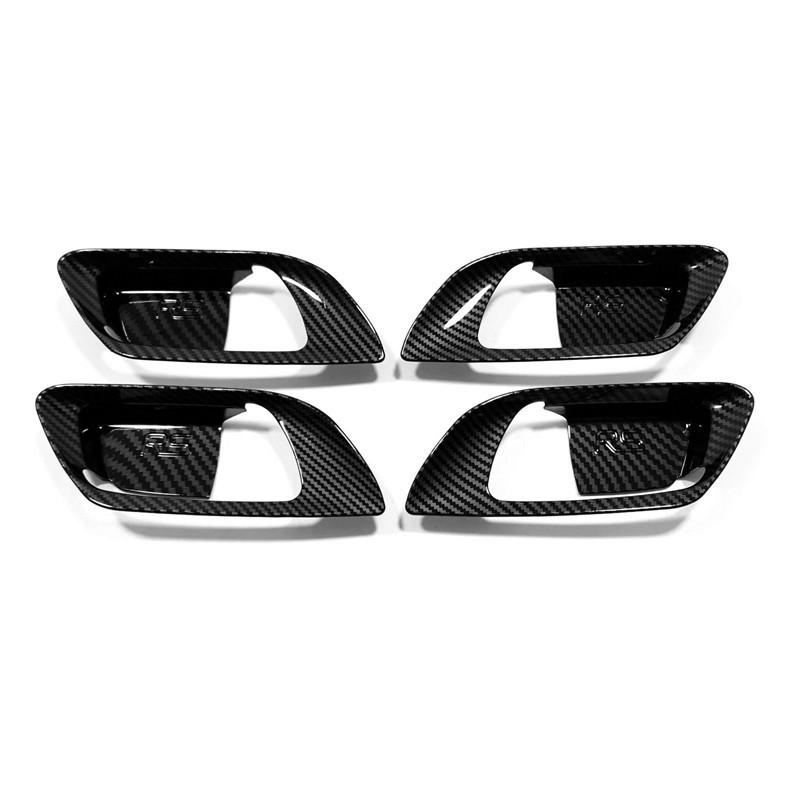 14-19 Fit Glass Switch Door Bowl Instrument Panel Gear Shift U-Trim & AC Switch Console Trim