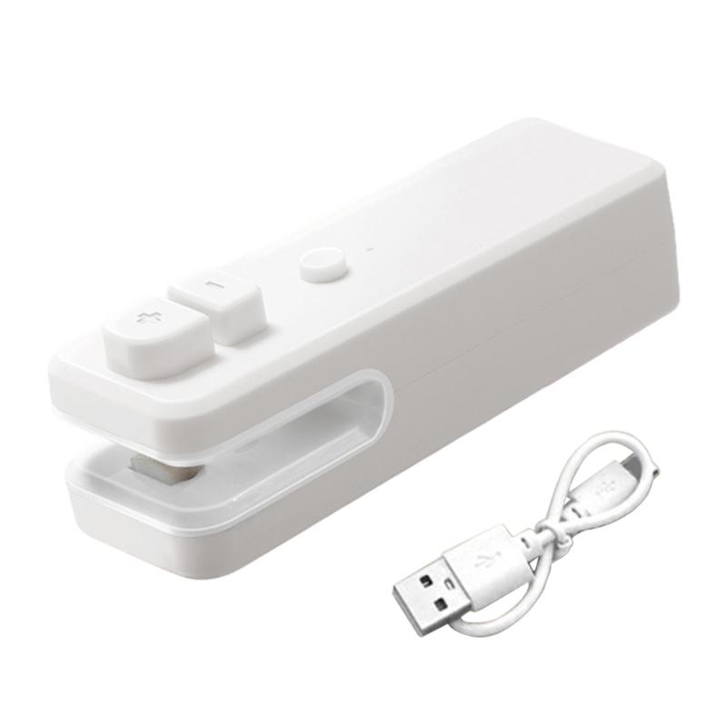 Portable USB Charged Bag Sealer Reliable Miniature Sealer USB Rechargeable Bag Sealer for Frequent Sealing Tasks
