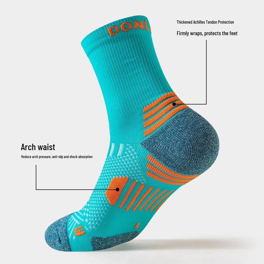Unisex Mid-Calf Trail Running & Hiking Socks