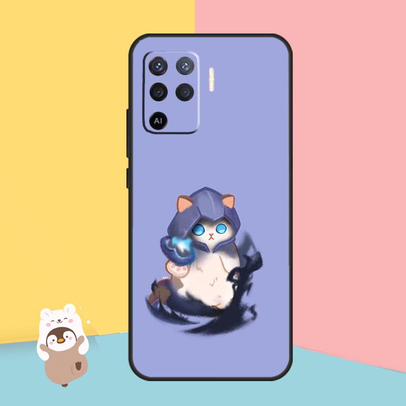 

Милый мультяшный чехол для телефона с котиком из Valorant для OPPO A54 A74 A94 A52 A72 A83 A91 A93 A15 A16 A5 A9 A31 A53 A53S 2020 Задняя крышка OPPO A5S
