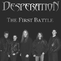 

CD DESPERATION - The First Battle NONE Not On Label 2004 Belgium Rock Used