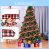 Charming 2m Scottish Plaid Christmas Ribbon Versatile Fabric For Stylish Trees