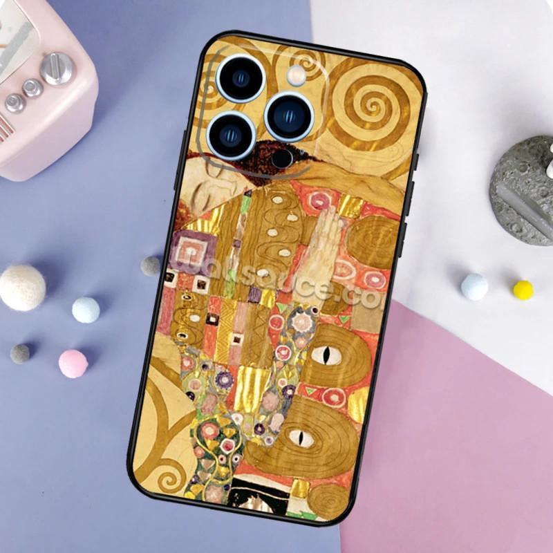 Чехол для мобильного телефона Apple IPhone15Plus Чехол для мобильного телефона с абстрактной картиной Густава Климта Отправил фотографию.