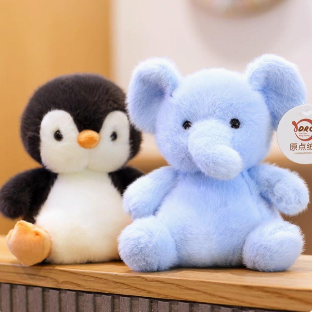 Elefant Schildkröte Sitzende Tiere Plüsch Tischpuppe Stofftier Pinguin Tier Plüschtier Jungen Mädchen