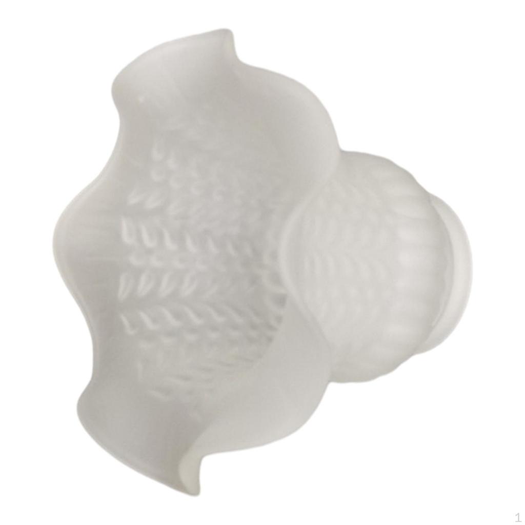 Glass Ceiling Lamp Shade Flower Shaped Light Fixture for Party Hallway Cafe