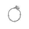 21A Metal, Crystal, Rhodium, Silver Necklaces Women's AB6444-B06011-NC836