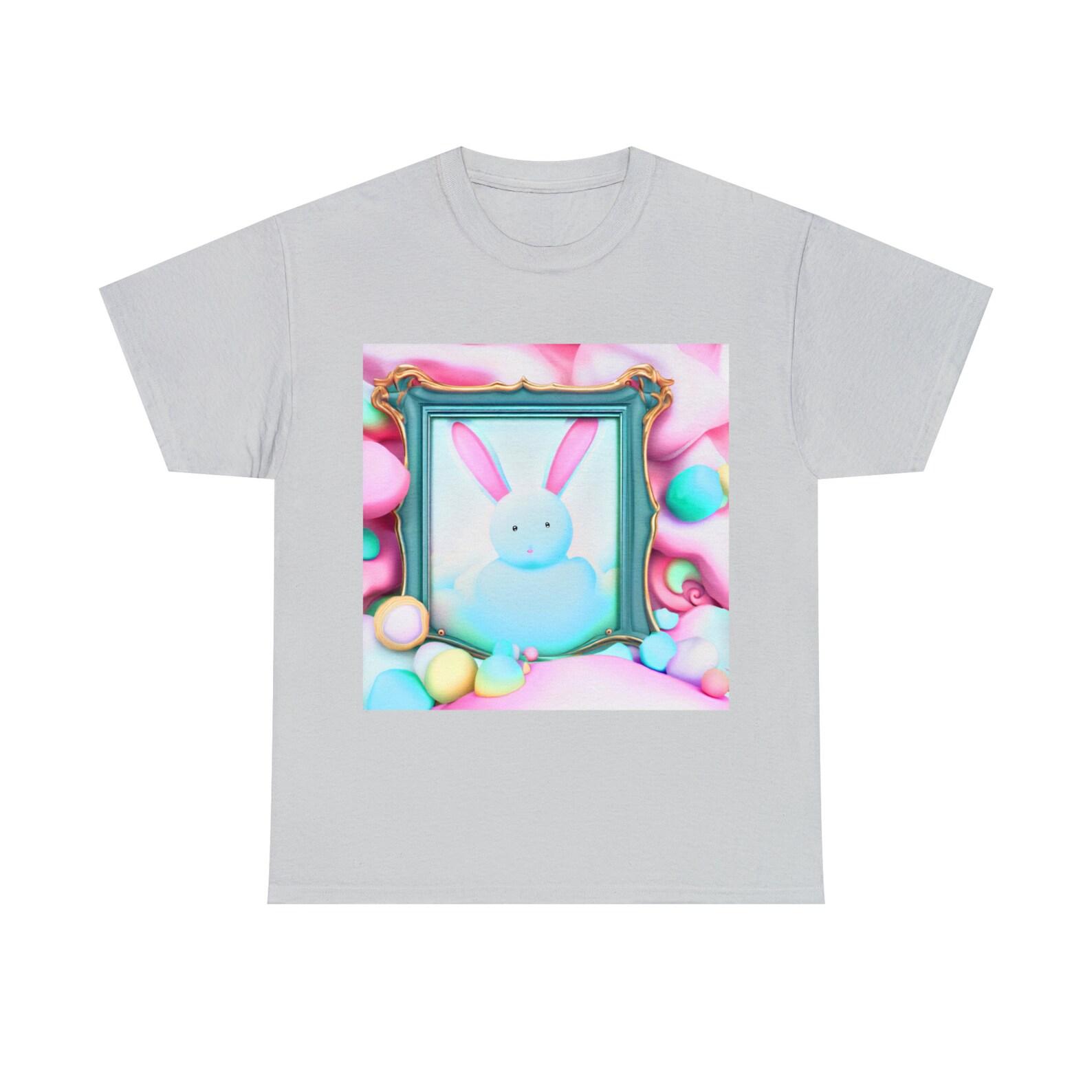 Pink Pastel Bunny Tee 140