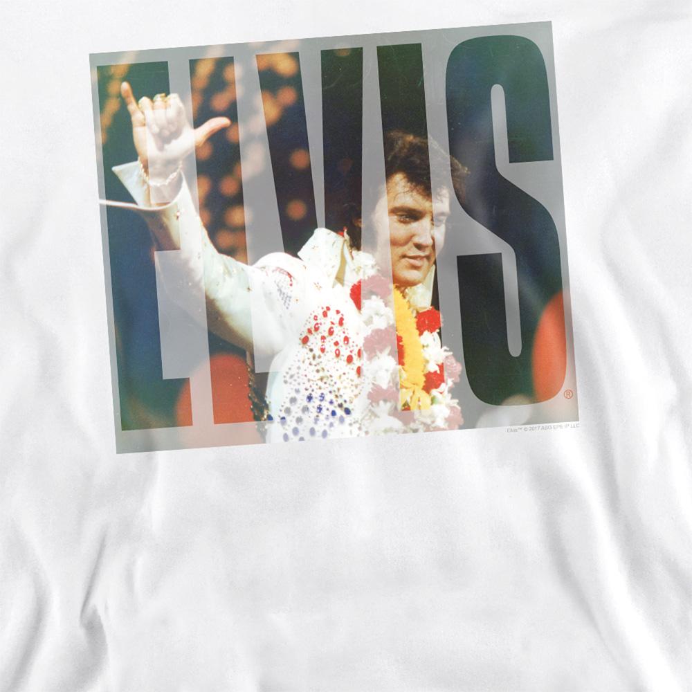 Elvis Presley Unisex Adult Aloha Knockout Sweatshirt