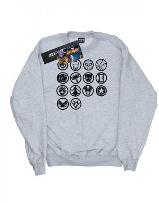 Mens Avengers Infinity War Icons Assemble Sweatshirt