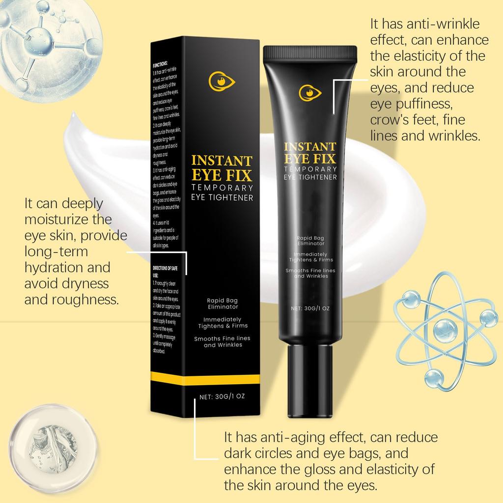 Instant Eye Tightener Cream Eye Cream Hydrates And Moisturizes Eye Skin Hydrating Face Cream Refreshing And Moisturizing 30ML