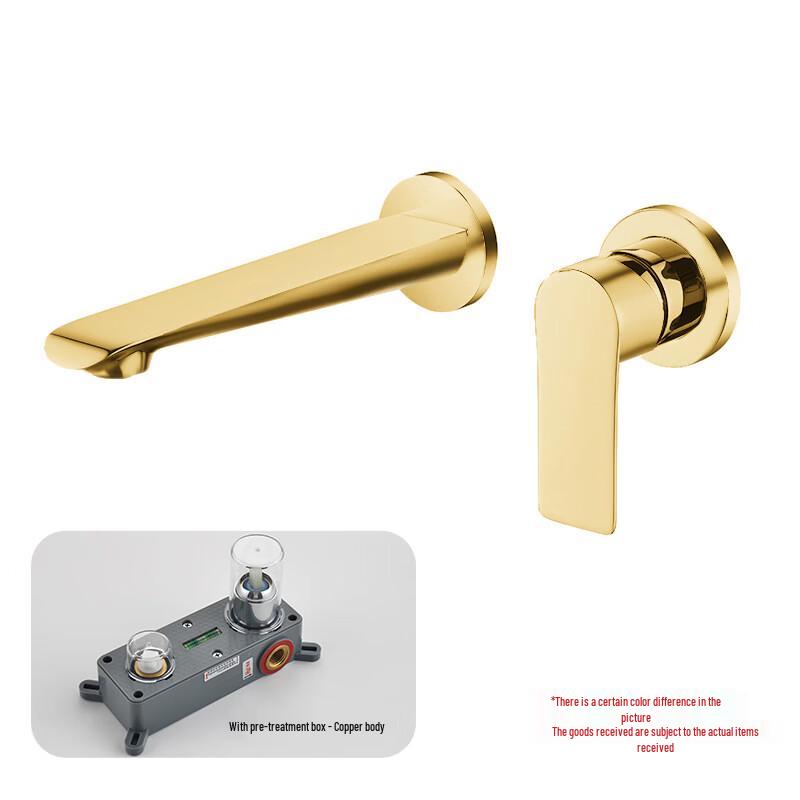 TLXT AI-62012 Concealed Wall-Mounted Basin Faucet