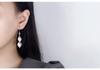 Geometric Rhombus Rhinestone Tassel Earrings for Women - Trendy Ear Hooks, Super Fairy Fashion Style