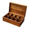 Tea Bag Box Chest Coffee Bar Organizer Multipurpose Storage Rack Capsule Sorting for