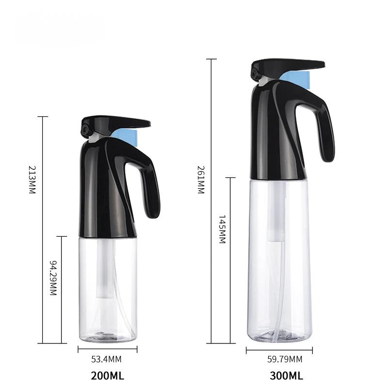 Ultra Fine Continuous Spray Bottle 200300ml Hairstyling Mist Portable Water Sprayer for Professional Barbers Plastic