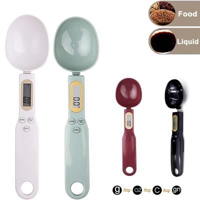 Bilancia da cucina digitale LCD Cucina elettronica Cucchiaio dosatore del peso degli alimenti 500g 0.1g Utensile da cucina per caffè, tè, zucchero, bilancia