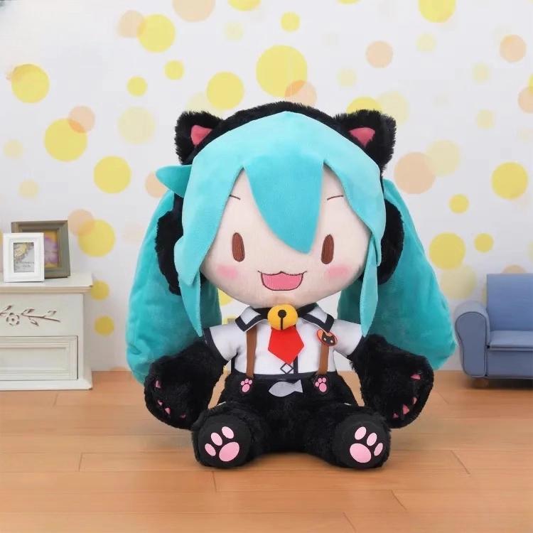 NEW Hatsune Miku Kawaii Cute Cartoon Doll Snow Hatsune Doll Creative Peripheral Pillow Trendy Personality Trendy Gift
